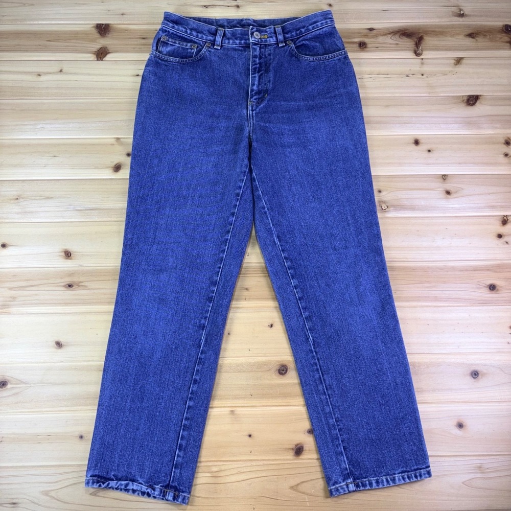 Lauren Ralph Lauren Jeans Womens 6P Straight Leg High Rise Denim Blue Jeans